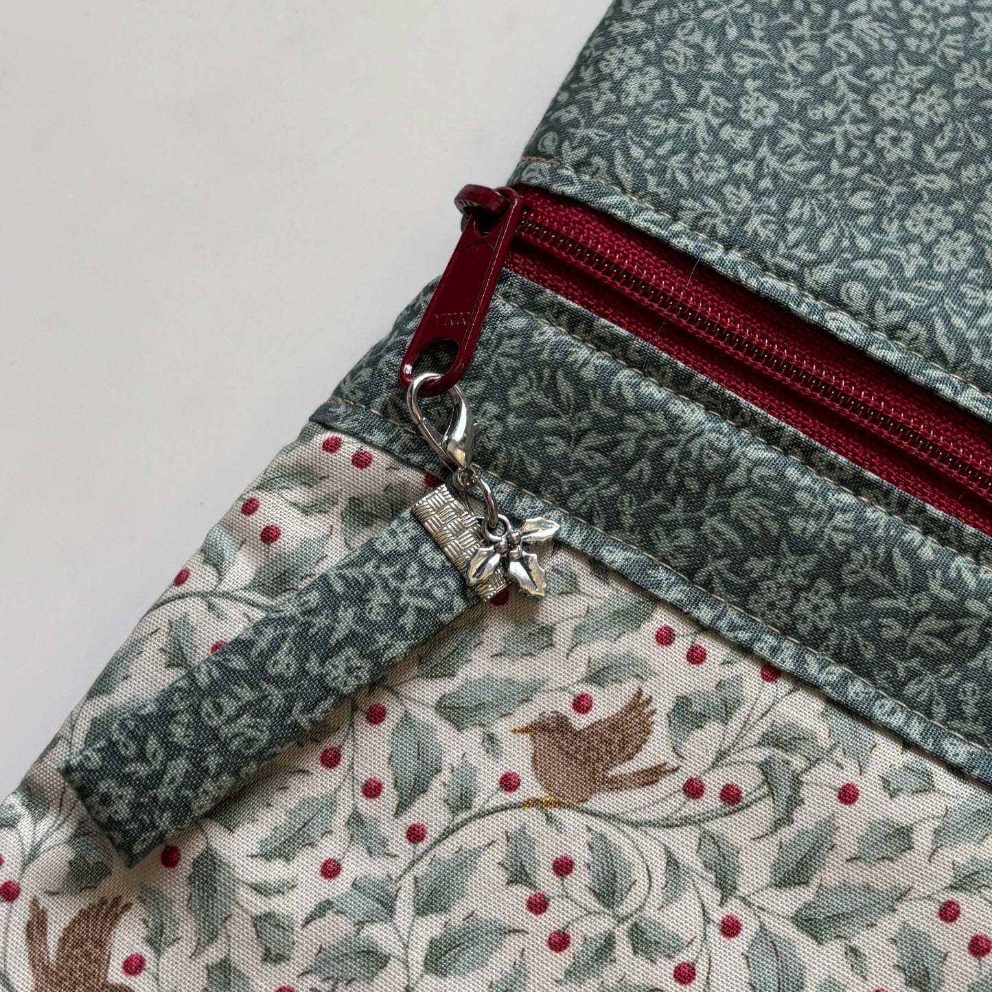 Tilda - Merry Little Christmas ~ Fabric Front Project Bag ~ BellaRose Needleworks