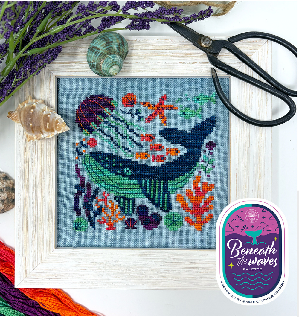 *PREORDER* Midnight Ocean ~ Beneath the Waves Palette ~ Tiny Modernist ~ Nashville Needlework Market 2026
