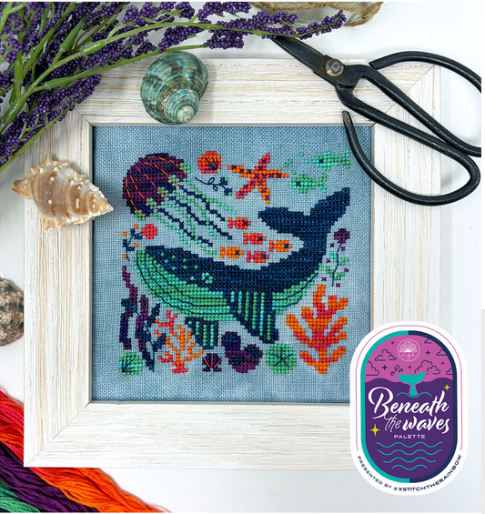 *PREORDER* Midnight Ocean ~ Beneath the Waves Palette ~ Tiny Modernist ~ Nashville Needlework Market 2026