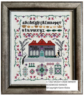 PRE-ORDER **  Mossy Creek Winery ~ Needlework Marketplace 2025 ~ Rosewood Manor