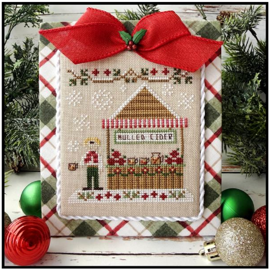 Christmas Market #7 - Mulled Cider Stand ~ Country Cottage Needleworks