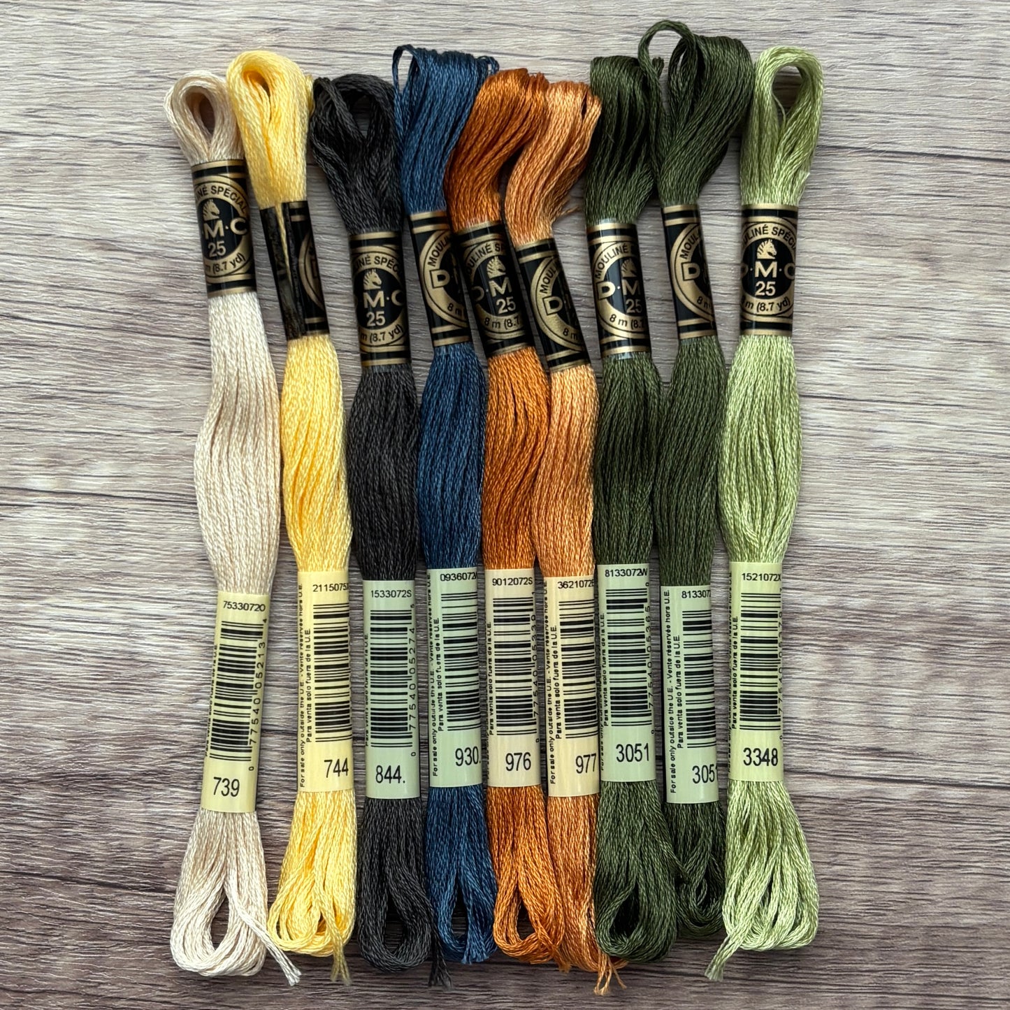 Murder in the Garden ~ Chart, Floss and Pin Mini Pack ~ Hands on Design