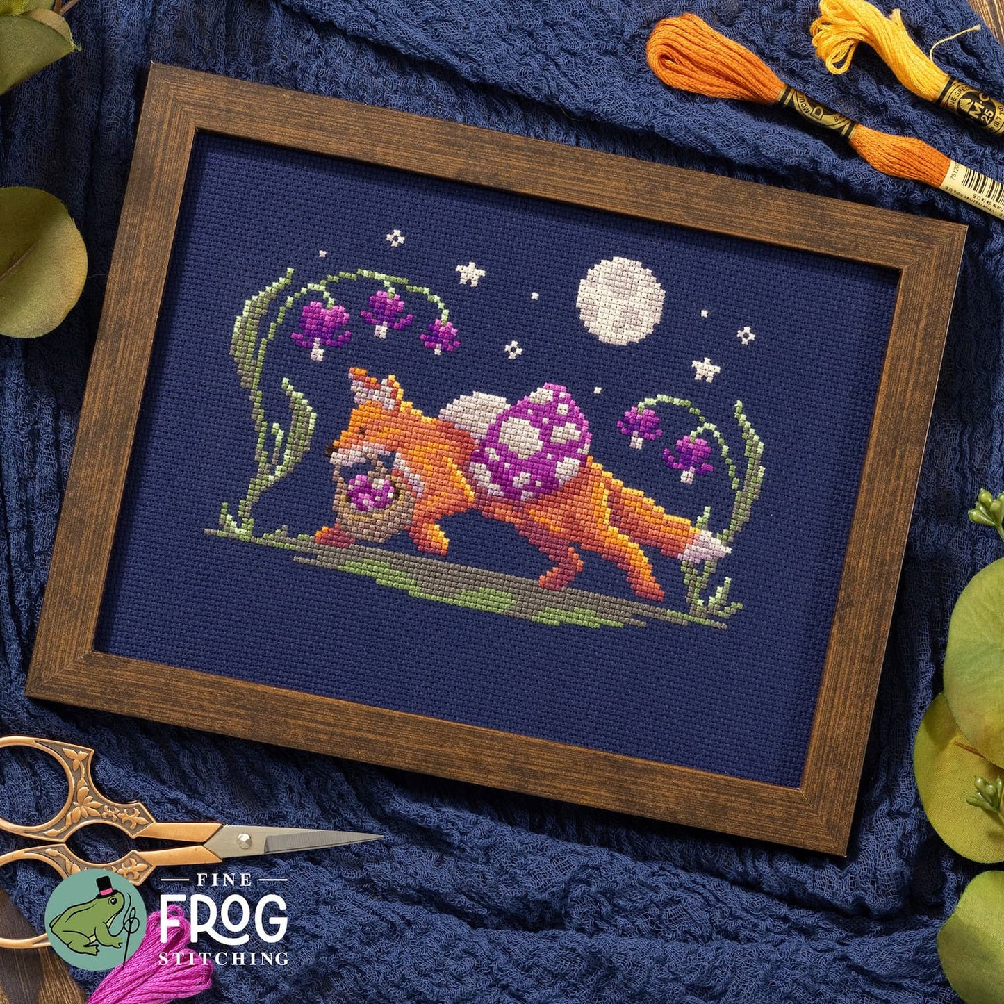 * PREORDER * Mushroom Thief ~ Fine Frog Stitching ~ Needlework Marketplace 2026
