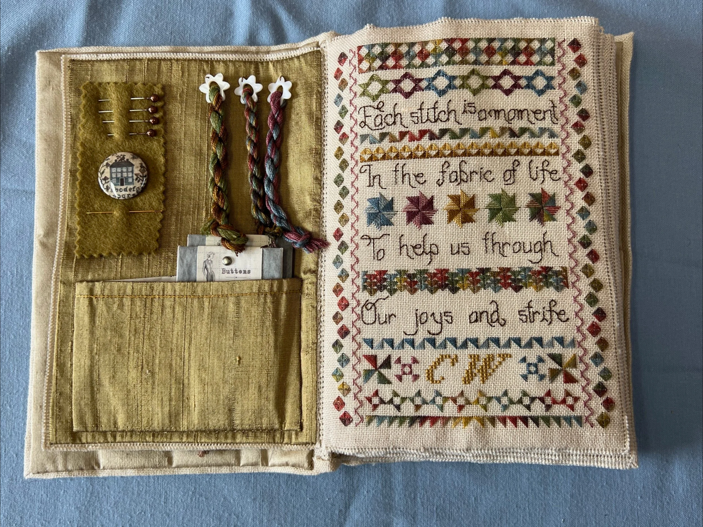 My Stitching Album ~ Jeannette Douglas