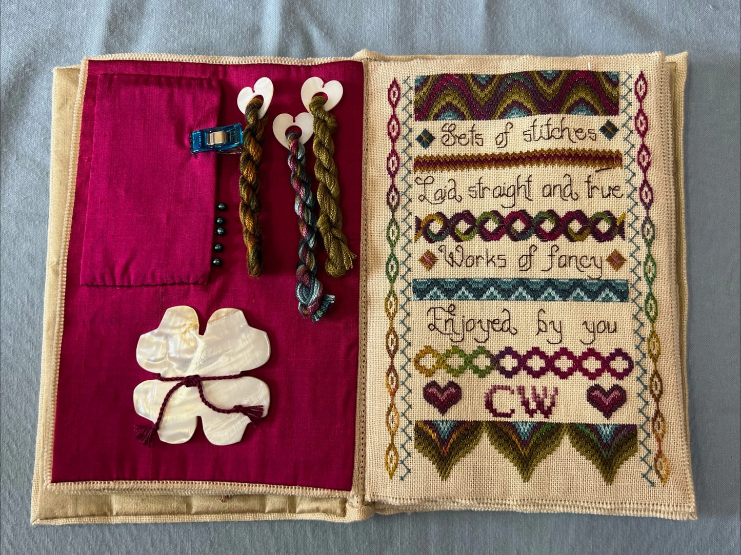 My Stitching Album ~ Jeannette Douglas