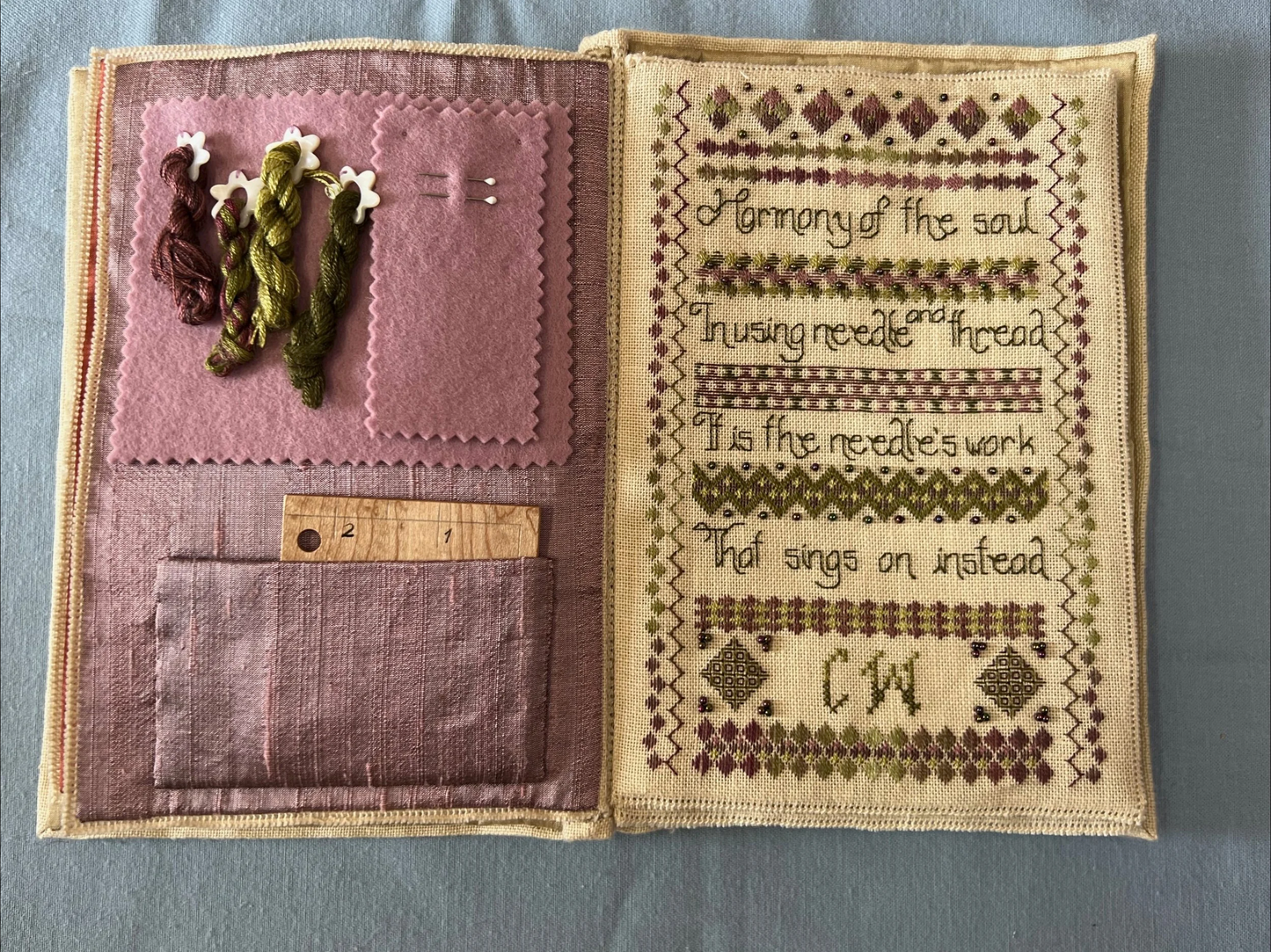 My Stitching Album ~ Jeannette Douglas