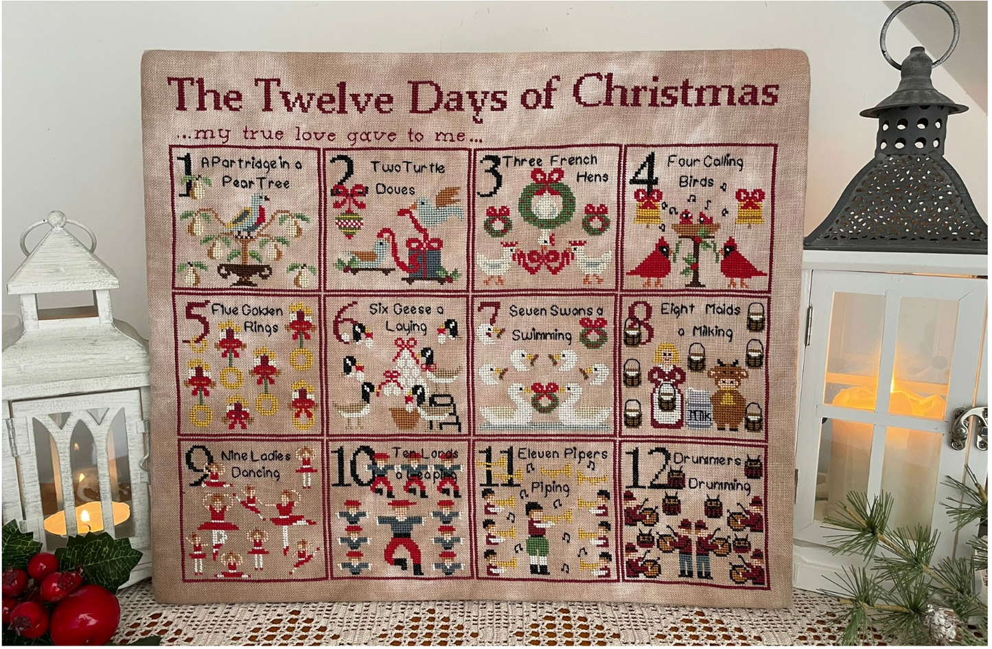 * PREORDER * My True Love Gave to Me ~ Mani Di Donna ~ Needlework Marketplace 2026