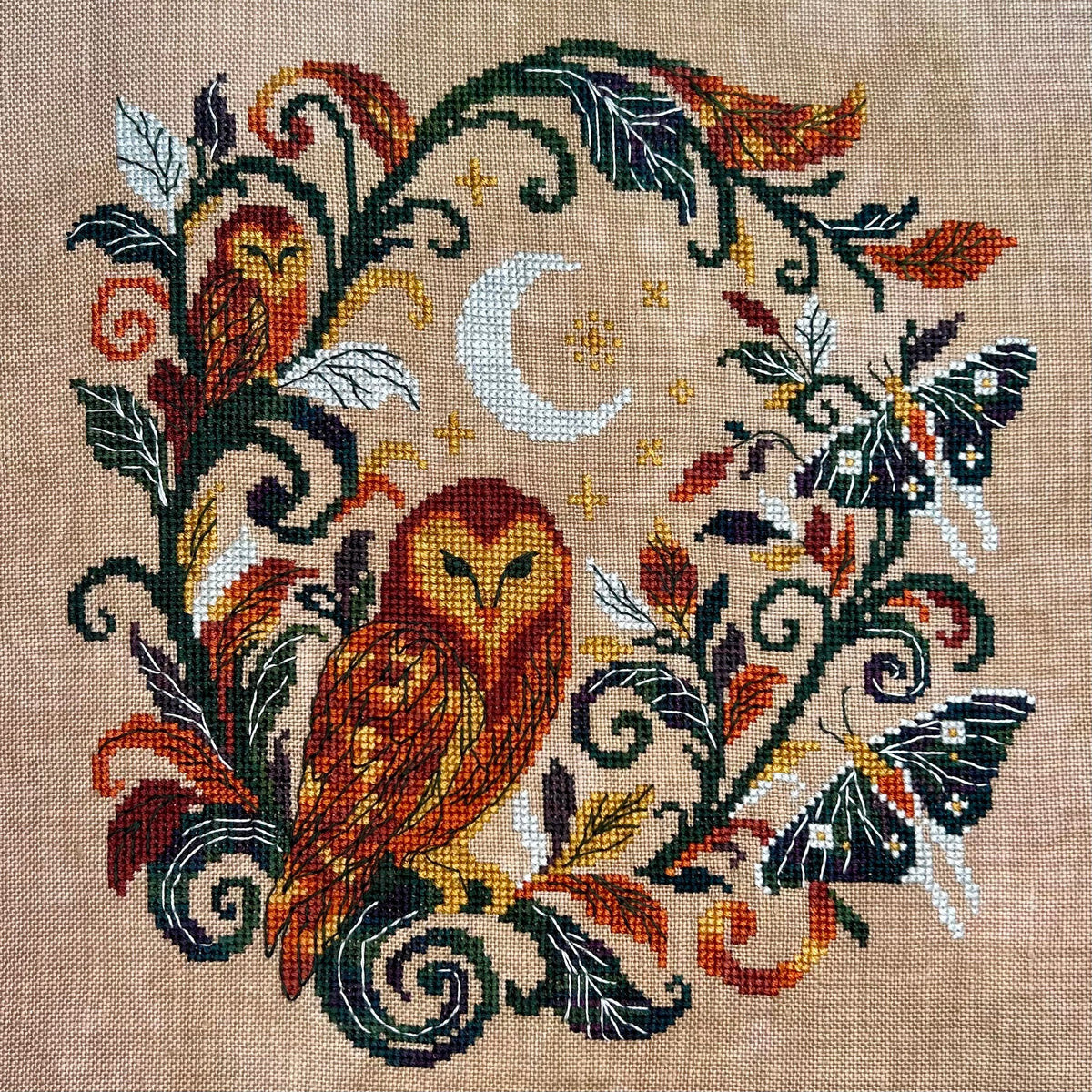 * PREORDER * Mystical Owls ~ The Stitchin' Kitten ~ Needlework Marketplace 2026