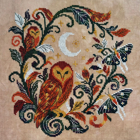 * PREORDER * Mystical Owls ~ The Stitchin' Kitten ~ Needlework Marketplace 2026