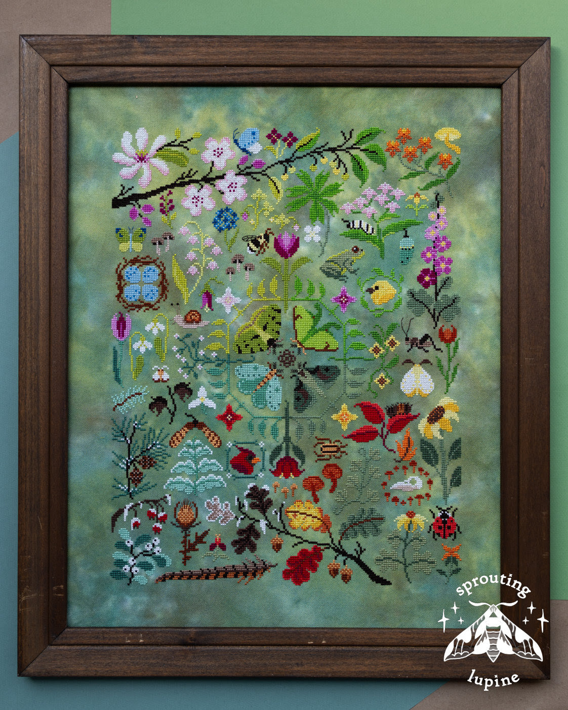 * PREORDER * Nature's Journey ~ Sprouting Lupine ~ Needlework Marketplace 2026