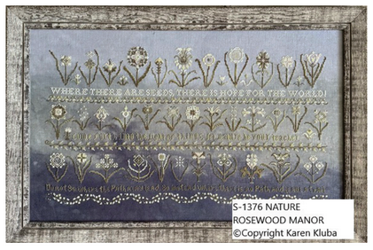 PRE-ORDER **  Nature! ~ Needlework Marketplace 2025 ~ Rosewood Manor