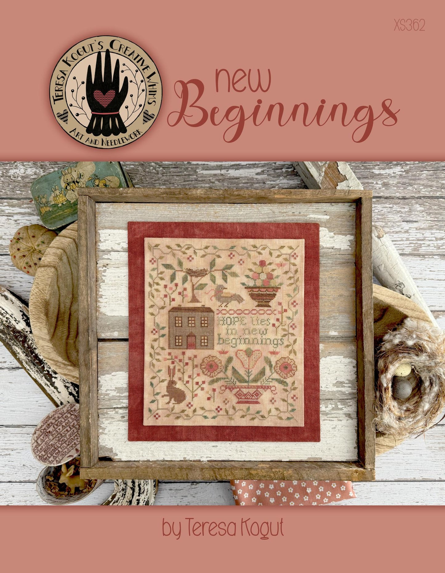 New Beginnings ~ Chart and Floss Pack ~ Teresa Kogut