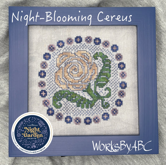 Night-Blooming Cereus ~ ThreadworX Night Garden Palette ~ Exclusive ~ WorksByABC