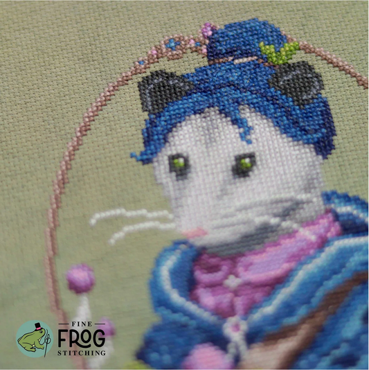*PREORDER* Opossum Forager ~ Market Exclusive ~ Fine Frog Stitching ~ Nashville Needlework Market 2026