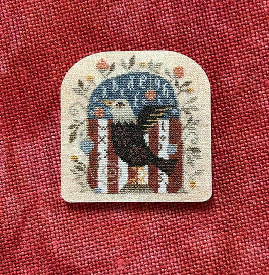Patriotic ABC Needle Minder ~ Willoughby Ann