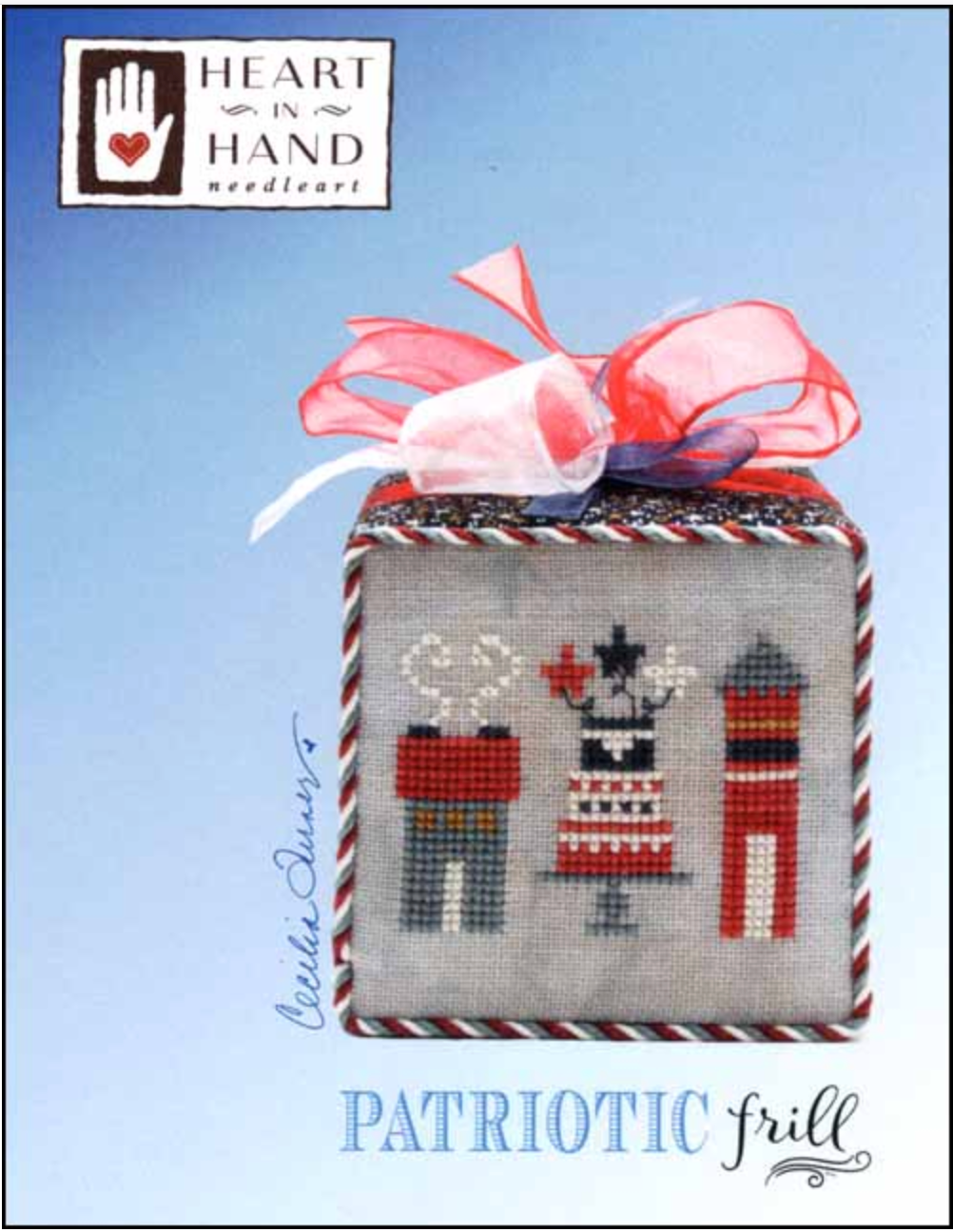 Patriotic Frill ~ Heart in Hand