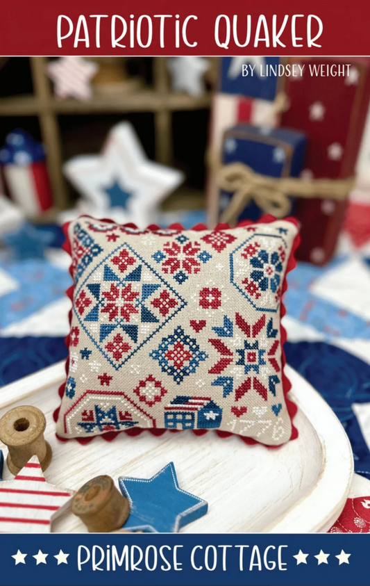 Patriotic Quaker ~ Primrose Cottage