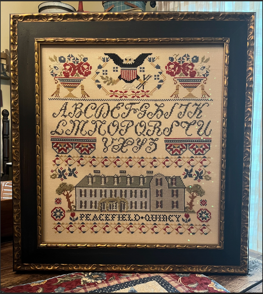 PRE-ORDER ** Peacefield 1788 ~ Needlework Marketplace 2025 ~ Finally a Farmgirl ~ Twin Peak Primitives