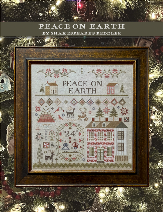 *PREORDER* Peace on Earth ~ Shakespeare's Peddler ~ Nashville Needlework Market 2026
