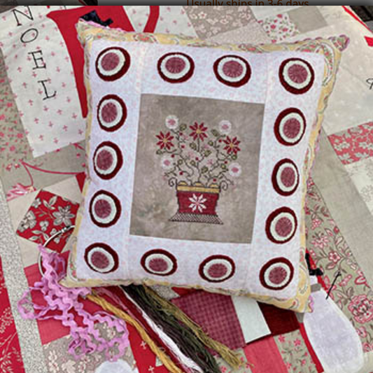Penny Basket ~ Pansy Patch Quilts and Stitchery