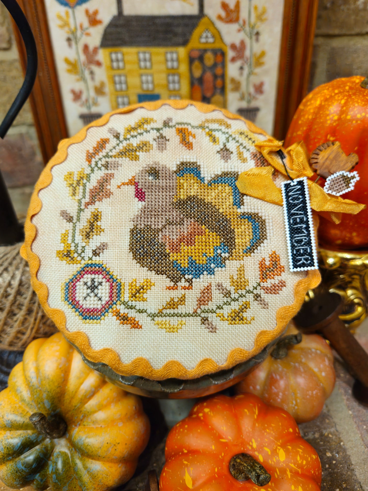 * PREORDER * Pin Drum Shorties - Turkey ~ Quaint Rose Needlearts ~ Needlework Marketplace 2026