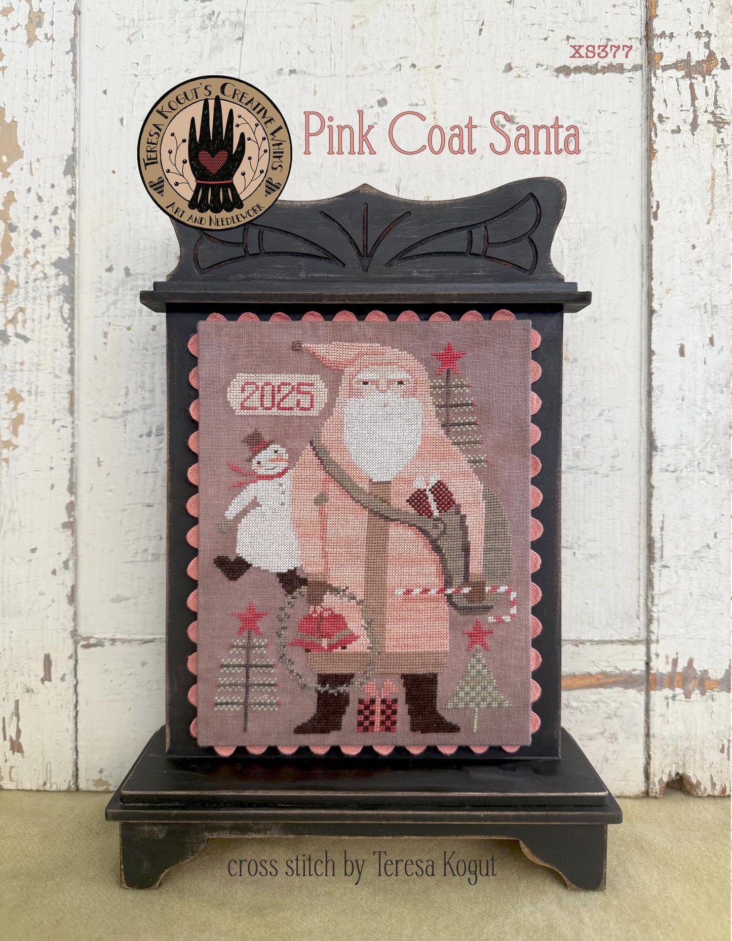 Coming Soon! ~ Pink Coat Santa ~ Teresa Kogut