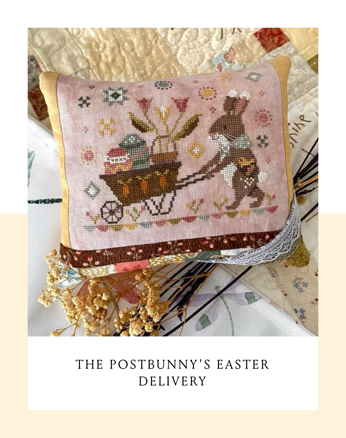 The Postbunny's Easter Delivery ~ Blueberry Ridge Design ~ Nashville Needlework Market 2026