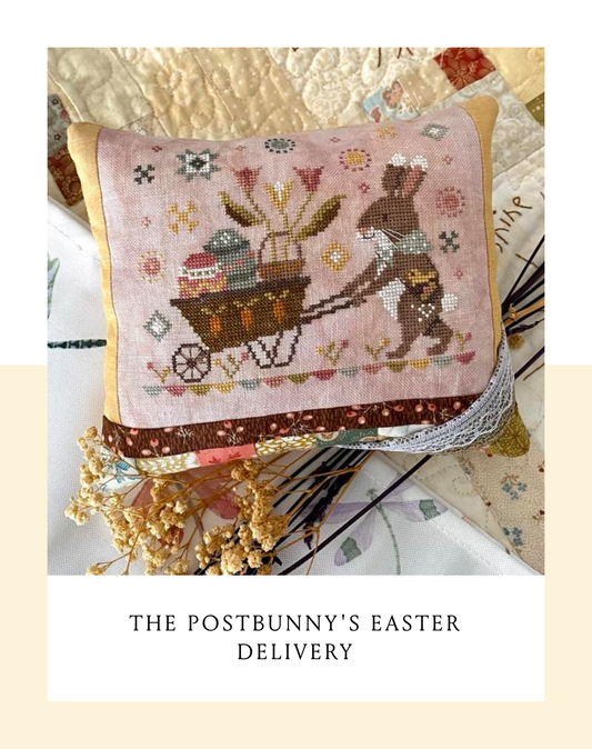*PREORDER* The Postbunny's Easter Delivery ~ Blueberry Ridge Design ~ Nashville Needlework Market 2026