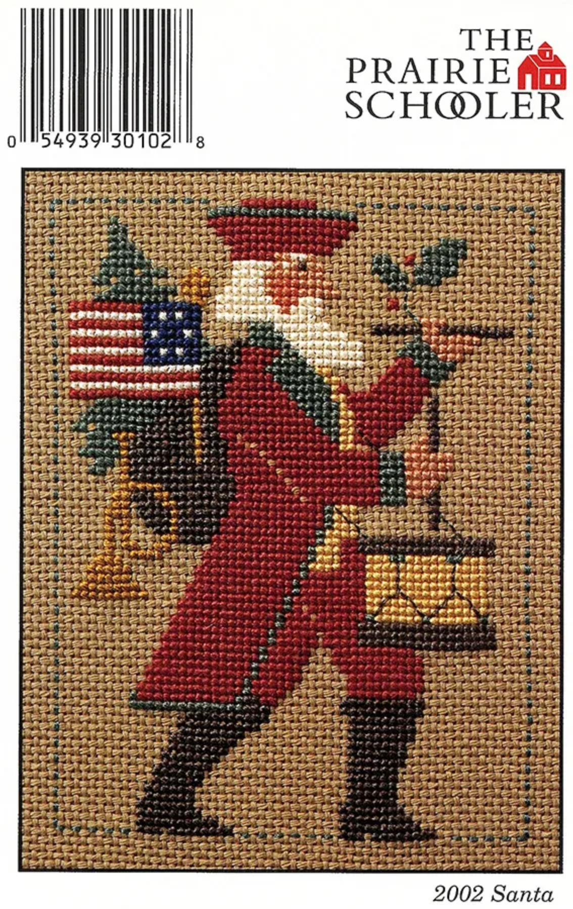 2002 Santa ~ The Prairie Schooler