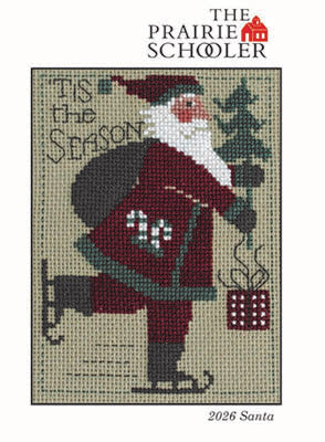 *PREORDER* 2026 Santa ~ The Prairie Schooler ~ Nashville Needlework Market