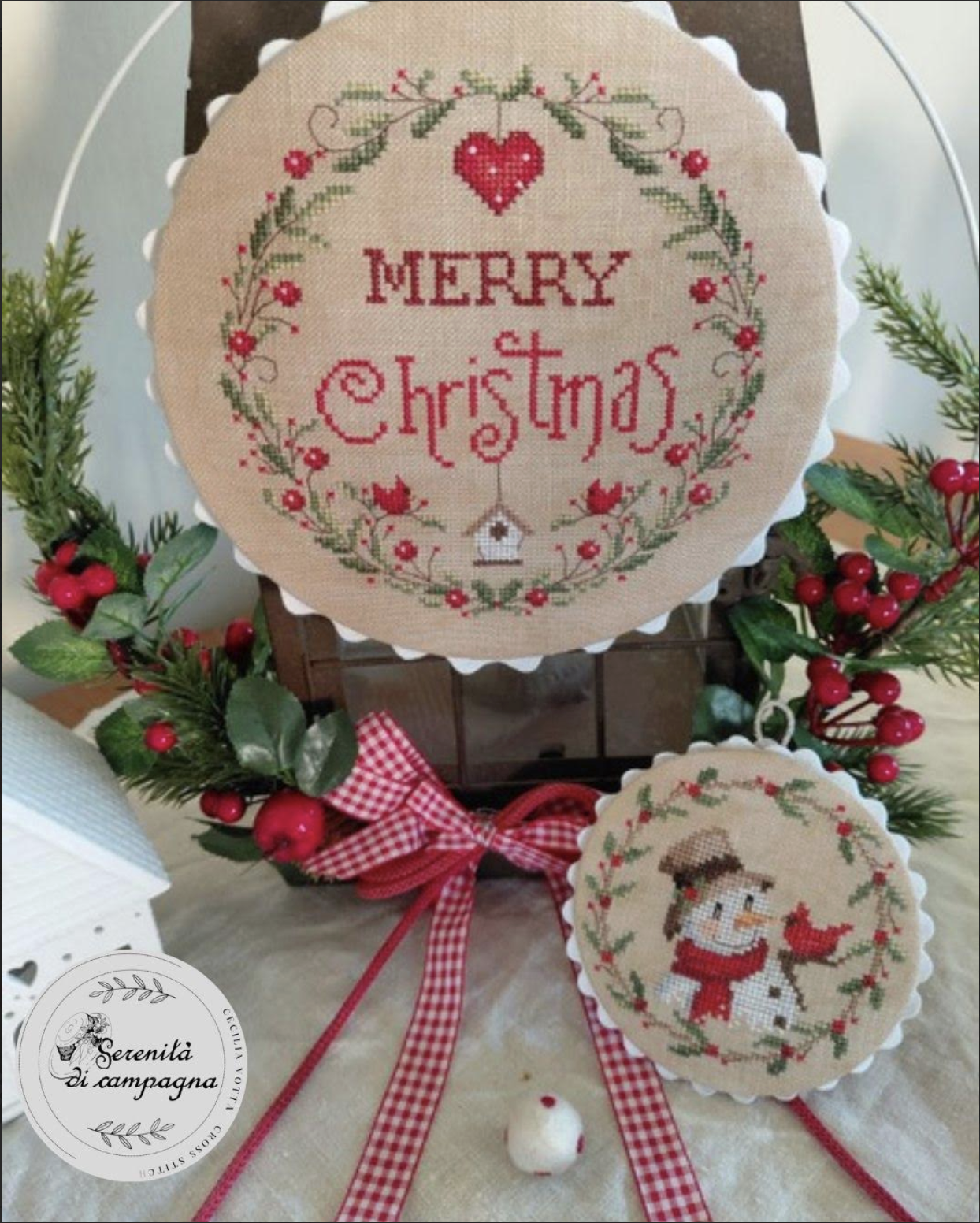 * PREORDER * Profumo di Natale - Merry Christmas ~ Serenita di Campagna ~ Needlework Marketplace 2026