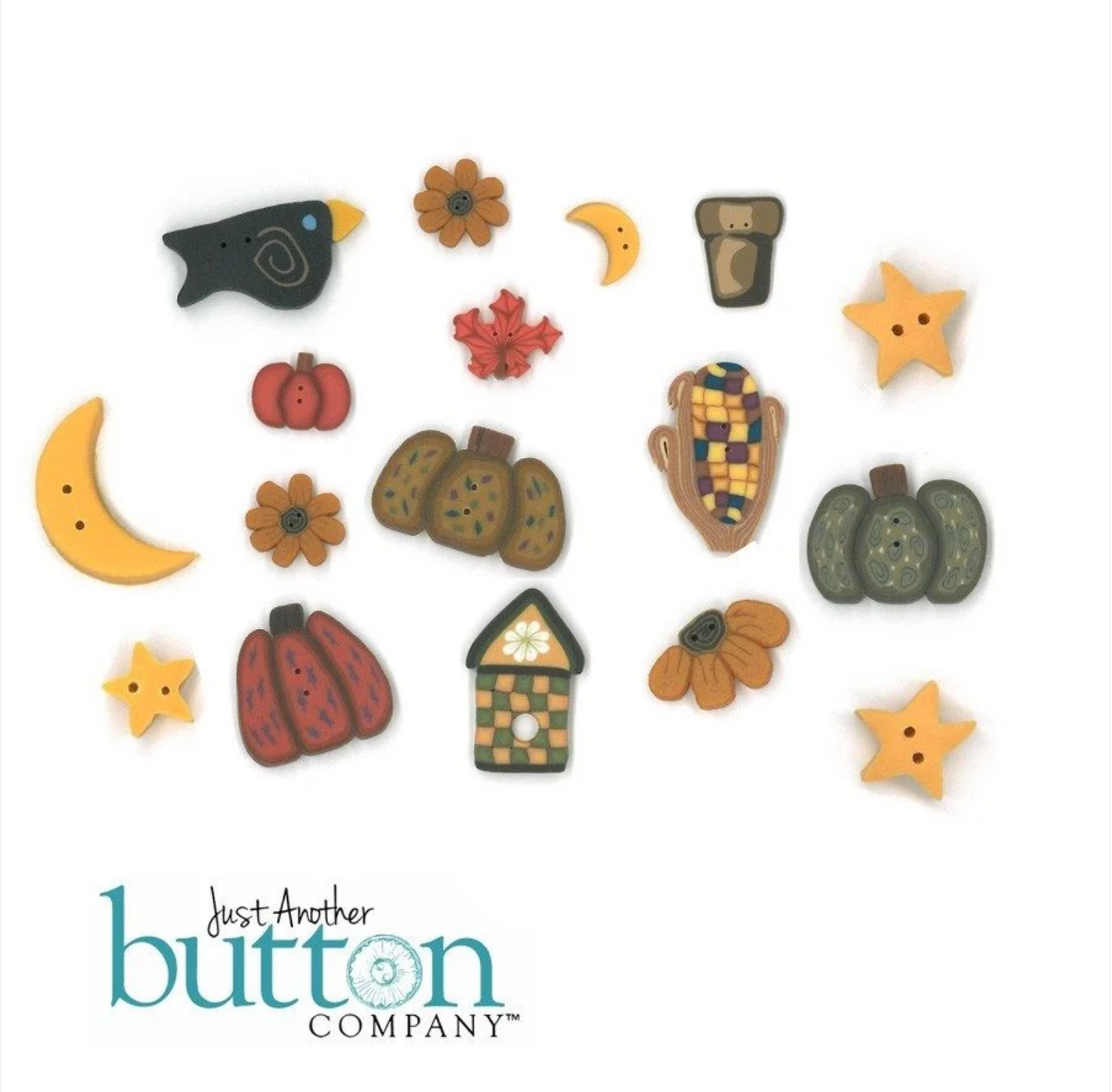 Pumpkin Garden - Chart with Buttons ~ Just Another Button Company