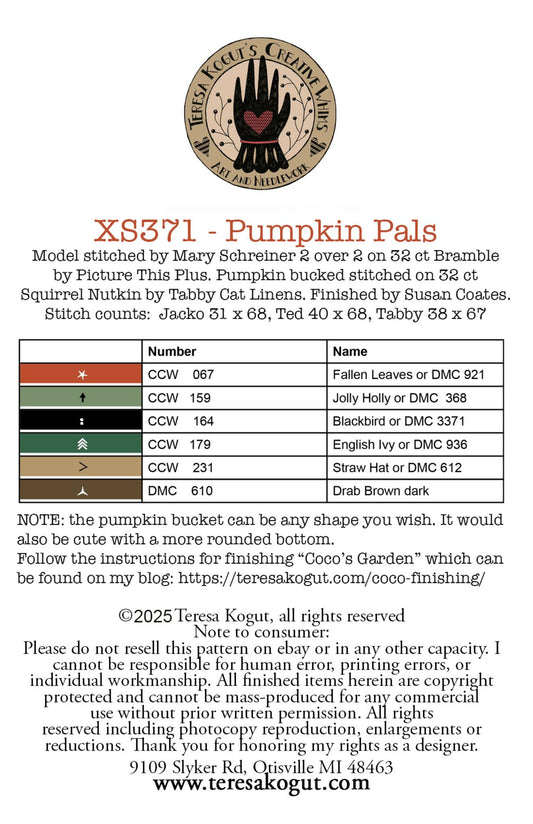 *PRE-ORDER* Pumpkin Pals ~ Teresa Kogut