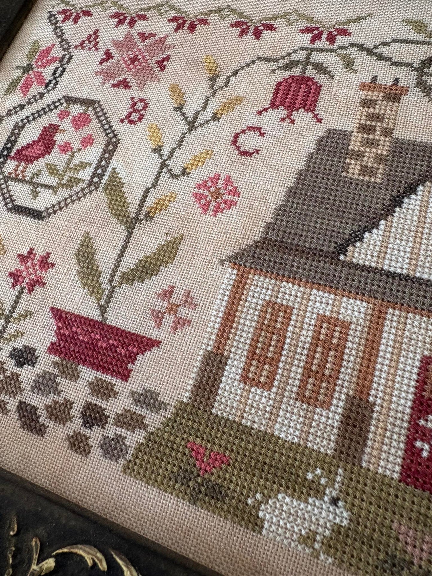 Quaker Farmhouse ~ Pansy Patch & Blueberry Ridge ~ Nashville Needlework Market 2026