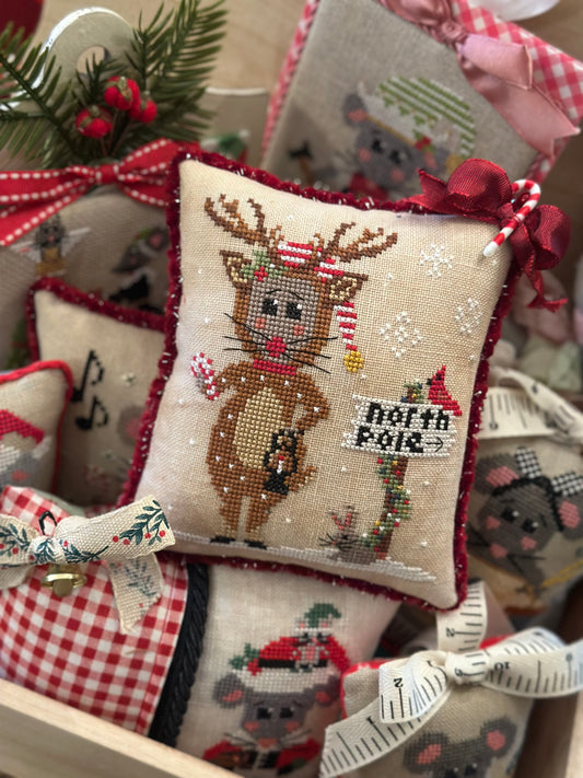 PRE-ORDER ** Reindeer Matilda ~ Needlework Marketplace 2025 ~ Finally a Farmgirl
