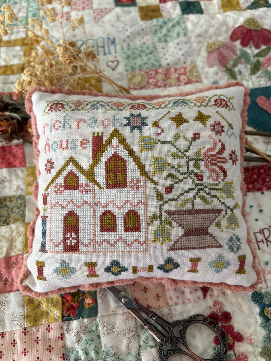 Rick Rack House ~ Houses on Stitchery Lane #2 ~ Pansy Patch Quilts & Stitchery