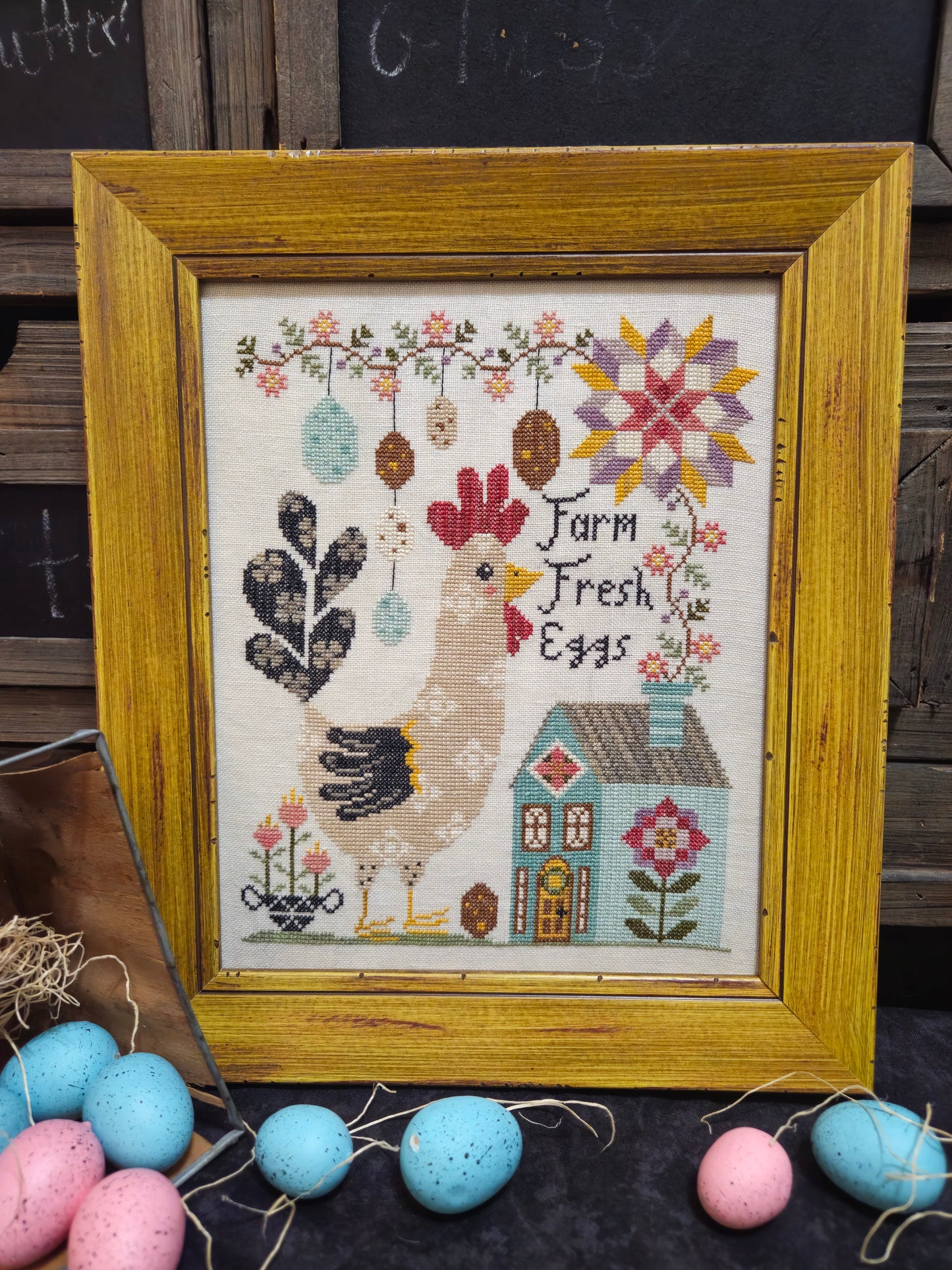 *PREORDER* Rudy Rooster ~ Quaint Rose Needlearts ~ Nashville Needlework Market 2026