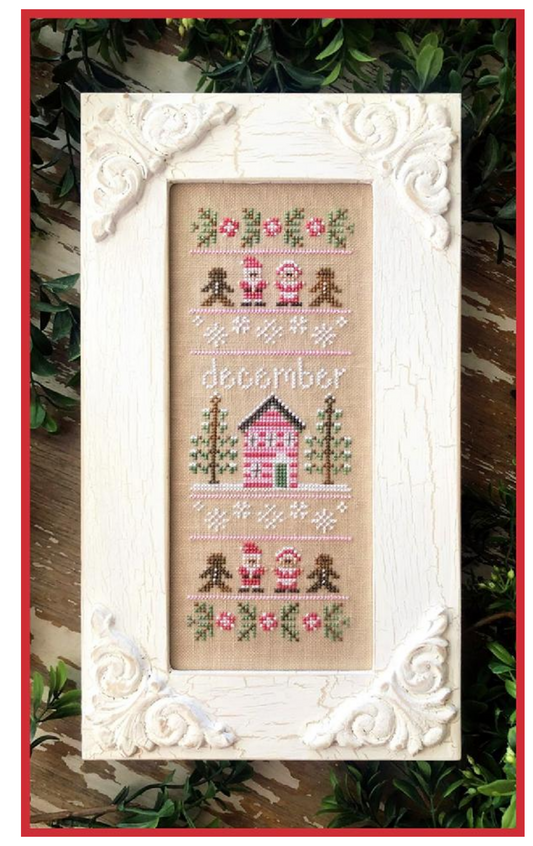 Sampler of the Month - December ~ Country Cottage Needleworks