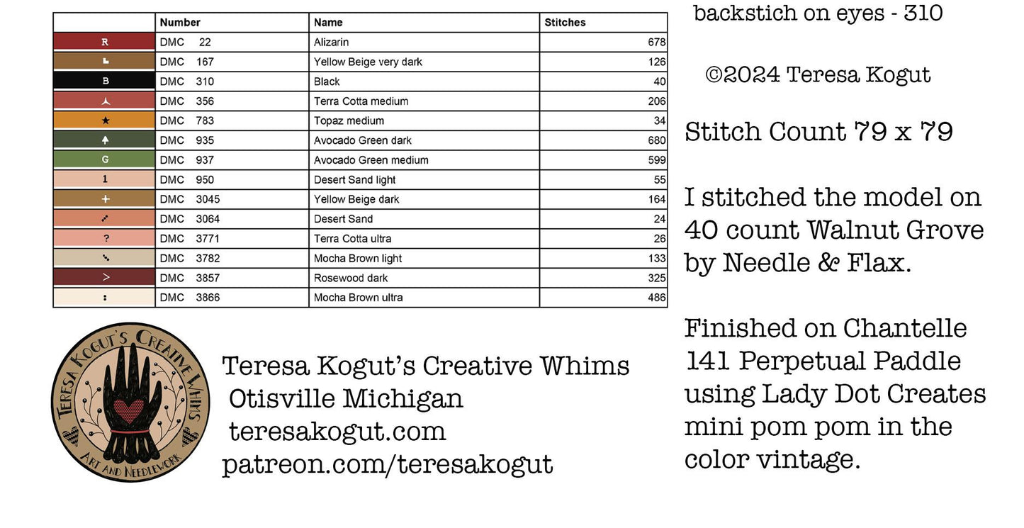 Coming Soon! ~ Santa Wreath Ornament ~ Teresa Kogut