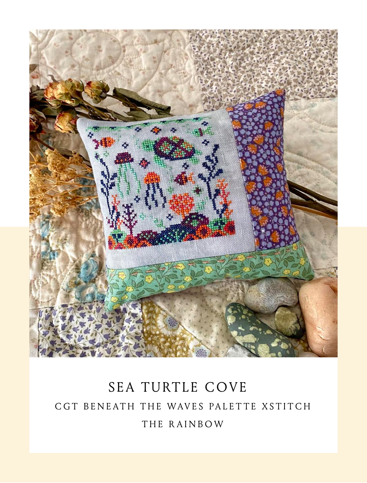 *PREORDER* Sea Turtle Cove ~ Beneath the Waves Palette ~ Blueberry Ridge Design ~ Nashville Needlework Market 2026
