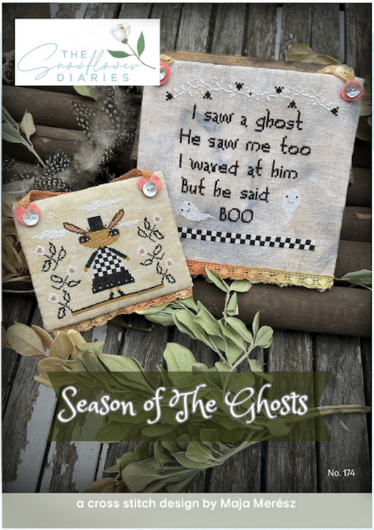 PRE-ORDER ** Season of the Ghosts ~ Needlework Marketplace 2025 ~ The Snowflower Diaries