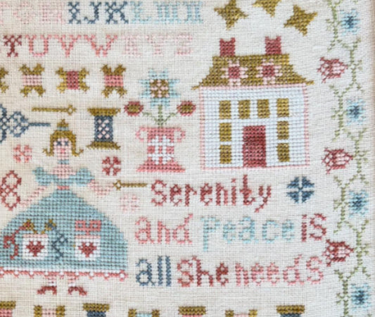 PRE-ORDER ** Serenity ~ Needlework Marketplace 2025 ~ Pansy Patch Quilts and Stitchery