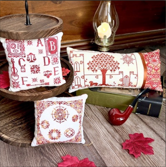 * PREORDER * Sherlockian Smalls: A Study in Scarlett ~ Flossabilities ~ Needlework Marketplace 2026