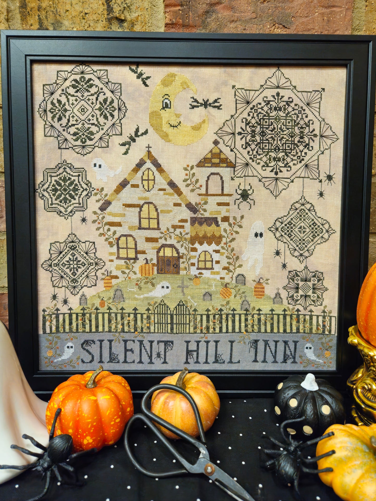 * PREORDER * Silent Hill Inn ~ Quaint Rose Needlearts ~ Needlework Marketplace 2026