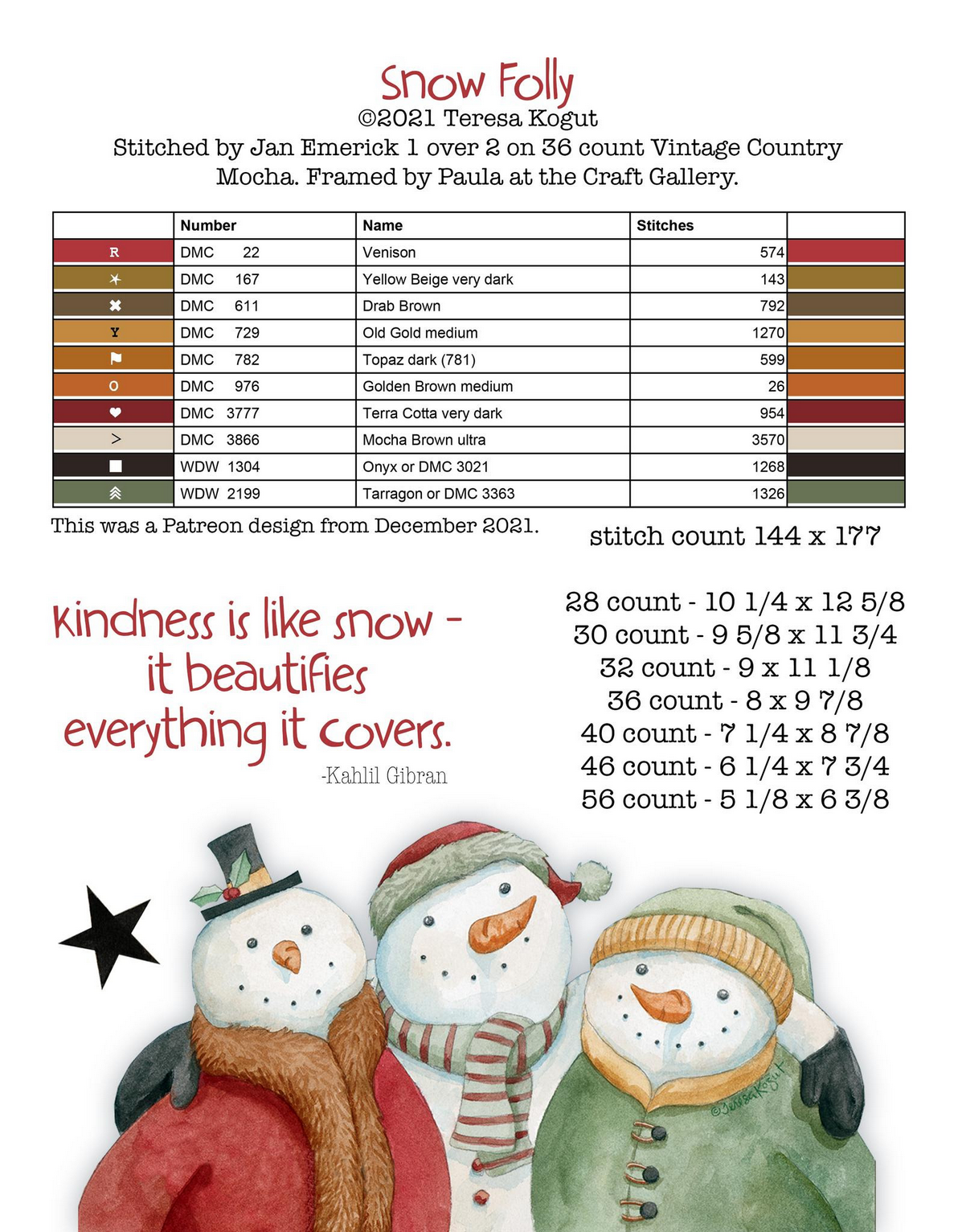 Hello Winter - Book with 9 Designs ~ Teresa Kogut