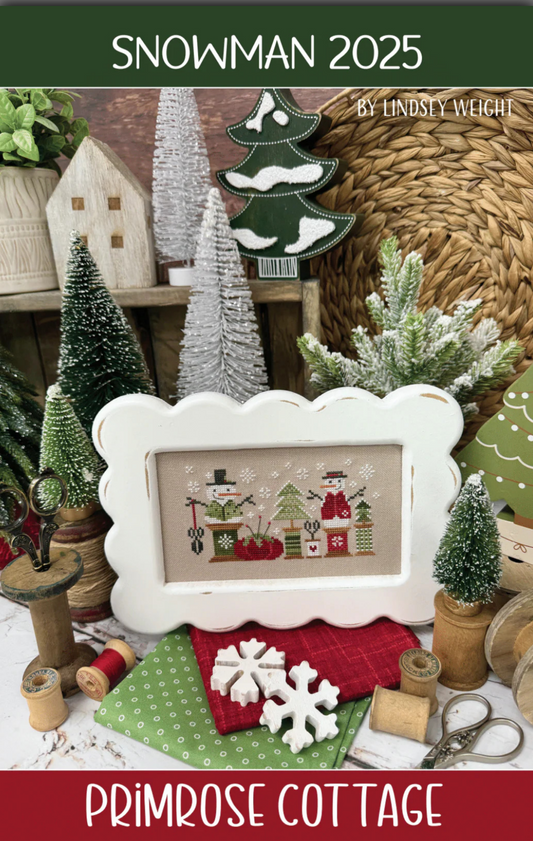 Snowman 2025 ~ Primrose Cottage