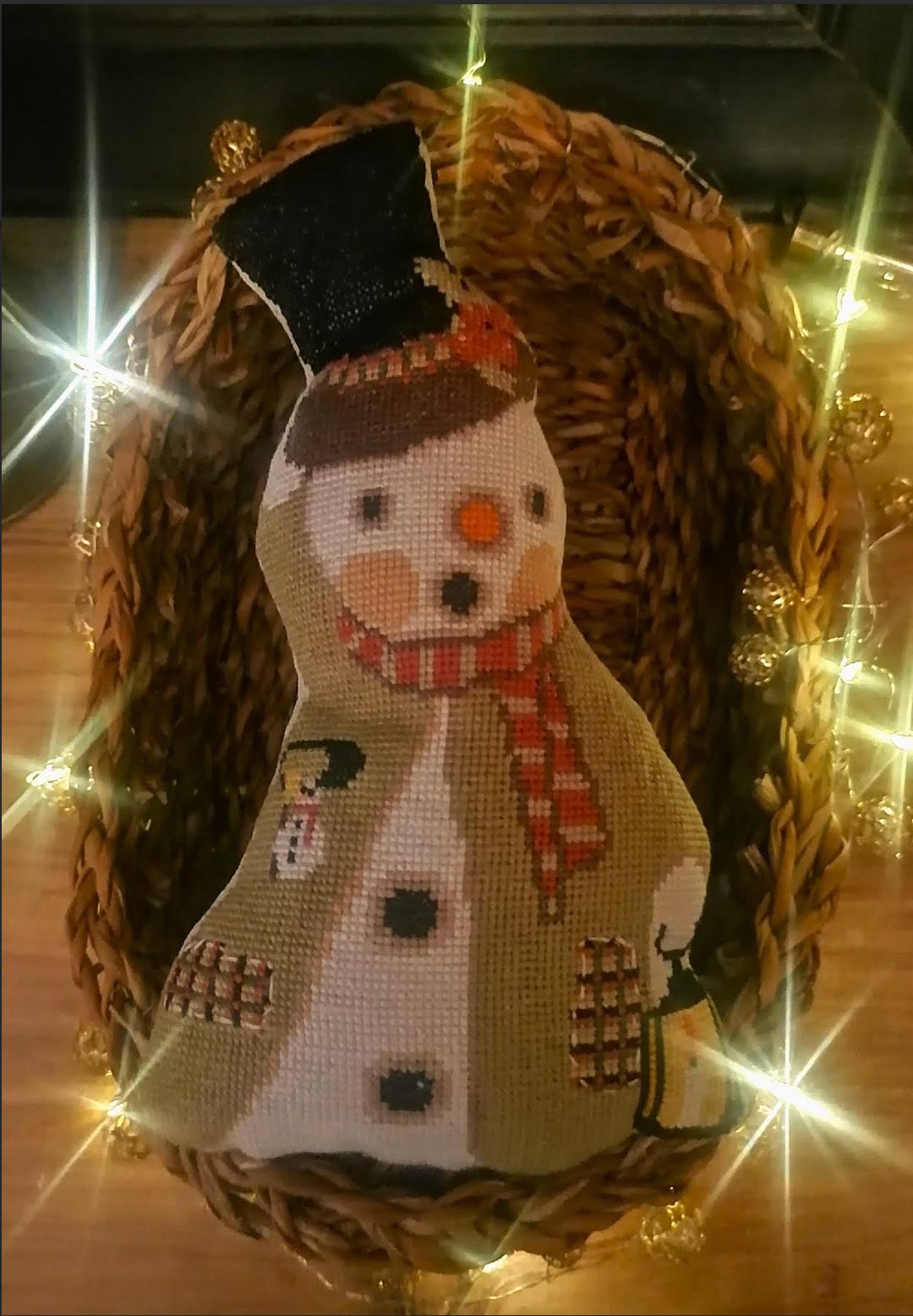 * PREORDER * Snowman 2026 ~ Twin Peak Primitives ~ Needlework Marketplace 2026