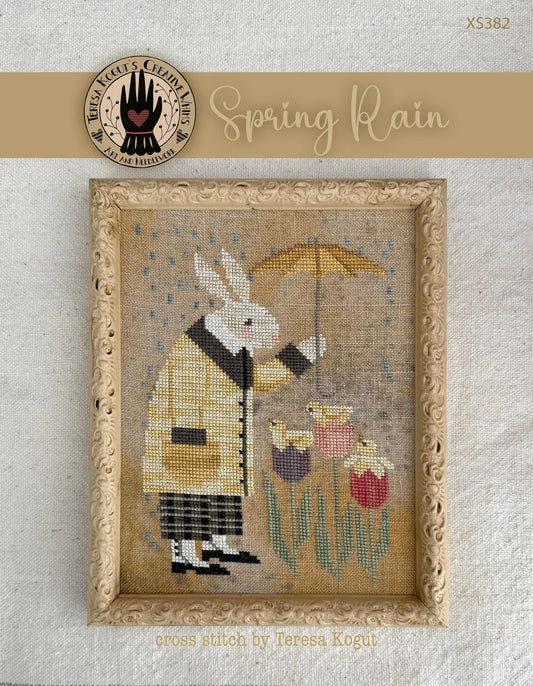 *PREORDER* Spring Rain - Chart & Floss Pack ~ Teresa Kogut ~ Nashville Needlework Market 2026