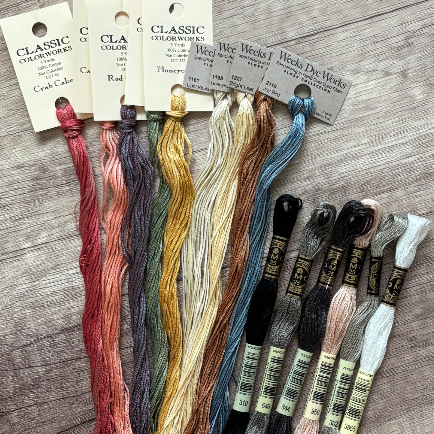 Spring Rain - Chart & Floss Pack ~ Teresa Kogut