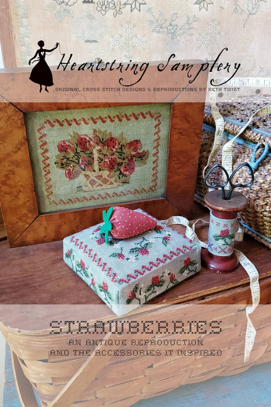 *PREORDER* Strawberries ~ Heartstring Samplery ~ Nashville Needlework Market 2026